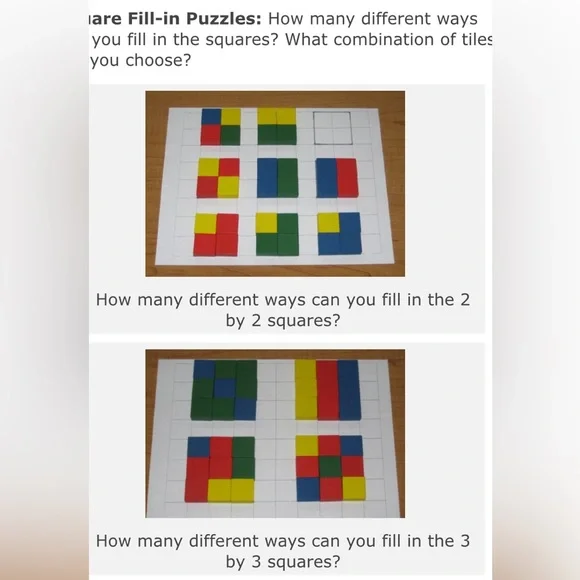 SALE!! Math manipulative for patterns tactile learner - Picture 3 of 6